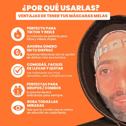 MÁSCARAS MELAS™ | PACK x3 UNIDADES + Regalo Especial 🎁